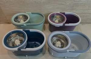 Nouveauté Poteau télescopique en acier inoxydable rotatif à 360 degrés Design <span class=keywords><strong>suspendu</strong></span> Meilleur ensemble de vadrouille de nettoyage - Product Image 2