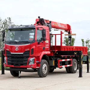 8 Tonnen 10 Tonnen Ausleger-Kran-Lkw zu verkaufen