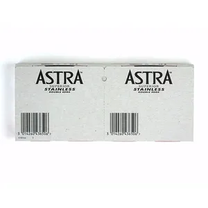Platin Edelstahl Astra Superior Razor Baldes Sicherheit Einweg-Rasierklinge Hersteller Quelle Sharp Paper Exporter h