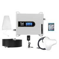 Répéteur GSM Mobile 2G 3G 4G LTE Amplificateur de Réseau Domestique et Booster de Signal avec Couverture de 500 à 1000 m²