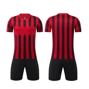Nuovo Design maglia da calcio blu all'ingrosso da uomo adulto divisa da calcio in poliestere maglia da calcio Set - Product Image 2