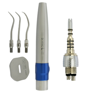 <span class=keywords><strong>Dental</strong></span> Air Turbine Sonic Scaler Maschine mit 3 Spitzen/tragbare <span class=keywords><strong>Dental</strong></span> LED Glasfaser luft betriebene Scaler Einheit kompatibel KV - Product Image 5