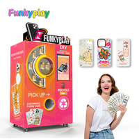 Máquina Expendedora de Fundas para Celulares Funkyplay Personalizada con Impresora UV 3D, Comercial, Totalmente Automática, con SDK Habilitado, 32 Pulgadas