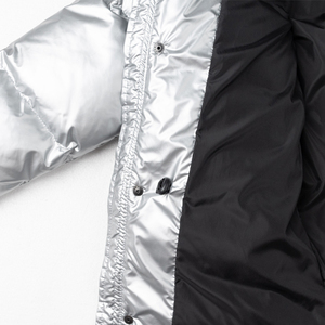 Veste d'hiver pour enfants, nouveau design 2021, veste matelassée brillante pour enfants, manteaux matelassés - Product Image 5