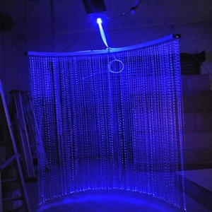 โปรโมชั่นที่ทันสมัย RGB โคมไฟใยแก้วนำแสงม่านสำหรับโครงการ2เมตร * 2เมตร - Product Image 5