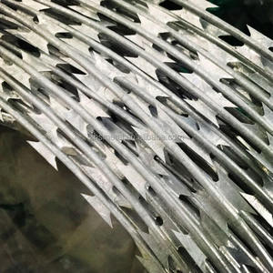 Alambre de púas <span class=keywords><strong>Concertina</strong></span> Zhongshu - Malla de hierro galvanizado de alta seguridad para <span class=keywords><strong>defensa</strong></span> perimetral - Product Image 1