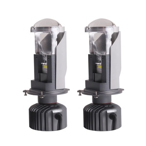 Sanvi Automotive H4 High Low Beam High Power LED Headlight 38W 6000k 16000Lm Mini Projector Lens Y6 Auto Led Projector Headlight - Product Image 1