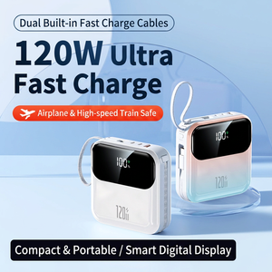 สถานีไฟฟ้าพกพา 120W แบตเตอรี่ลิเธียมโพลิเมอร์ ช่องต่อแบบ Type-C พร้อมหน้าจอ LED แสดงผล ช่องเสียบอเนกประสงค์ ป้องกันไฟเกิน - Product Image 3