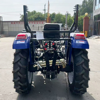 Neuer Kompakt-Traktor aus China 4x4 für Landwirtschaft und Gewächshäuser 80 PS Multifunktionaler Diesel-Hydraulik-Radtraktor