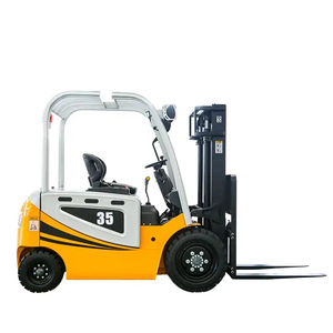 China Farm Multidireccional Mini carretilla elevadora eléctrica 2 toneladas 3 toneladas todo terreno 4 ruedas carretilla elevadora eléctrica 1500 kg - Product Image 5
