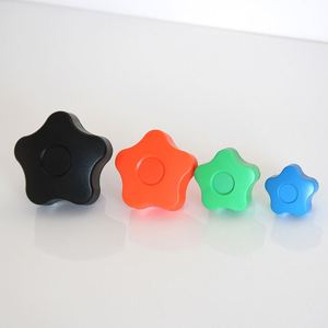 Poignée et bouton de meuble en nylon plastique, design étoile à serrage mécanique, installation facile pour atelier et salle de sport - Product Image 5