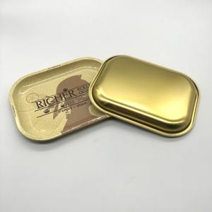 Bandeja Metálica Enrollable Personalizada con Tapa, Placa de Hierro Resistente para Tabaco, ¡Gran Oferta! - Product Image 5