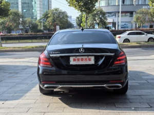 El 2019 Mercedes-Ben-z S320L, un sedán de lujo, se vuelve izquierdo a negro - Product Image 5