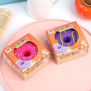 2025 Unisex Kids Toy Hot Sale Creative Artificial Bread Pinch Slow <b>Rebound</b> Donut Factory Fancy TPR Grip for Ages 2-4 Years - Product Image 6