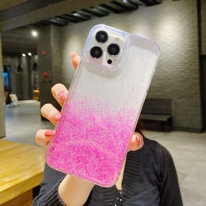 เคสโทรศัพท์มือถือพีซี TPU แวววาวทำจากเรซินอีพ็อกซี่หรูหราออกแบบมาให้เป็นแม่เหล็กกันกระแทกเคสใสสำหรับ iPhone 15 <span class=keywords><strong>PRO</strong></span> MAX - Product Image 3