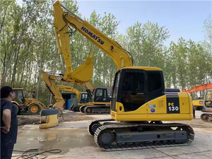 La marca de fama mundial utilizó Komatsu Pc130 Earthmoving Machine Precio bajo Excavadora de 13 toneladas con motor central y motor - Product Image 4