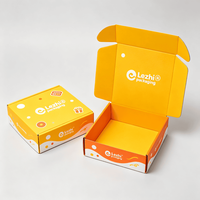 Cajas de Cartón Corrugado para Envío con Diseño de Impresión Personalizada, Cajas de Embalaje Ecológicas Compostables para Comercio Electrónico, Cajas de Correo