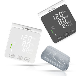 FAMIDOC Fábrica CE Aprovado Grande Display LED <span class=keywords><strong>Monitor</strong></span> de Pressão Arterial do Braço Superior Esfigmomanômetro Tela Leve Baterias Embutidas - Product Image 3