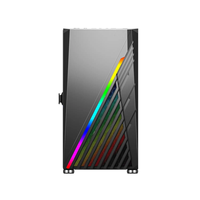 Boîtier d'ordinateur en verre trempé de conception OEM pour Pc de jeu Usb 3.0 M-boîtier ATX/ITX