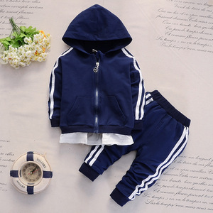 Ensembles de vêtements pour enfants : 2 pièces, sweat à capuche et pantalon en coton pour bébés garçons, tenues pour tout-petits, ensembles de vêtements pour enfants - Product Image 4