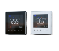 Thermostat Wi-Fi ignifuge pour chauffage au sol, compatible avec les chauffe-eau électriques 16A et les chaudières à gaz 3A, fonctionne avec Alexa et Yandex