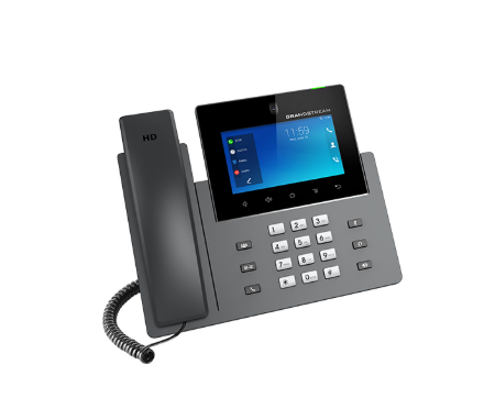 Grandstream GXV3450 5" Touch Android IP Video Phone 16 SIP 2 MP Cam Dual GigE PoE+ Enterprise Desktop Video Conferencing Phone · image 3