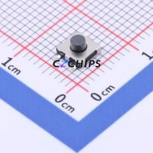 GT-TC070A-H025-L1 Tactile Switch SMD Switch Single Pole Single Throw Round Button 1.6N Vertical Mount - Product Image 1