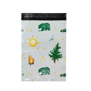 Bolsas de mensajería de poliéster con gráficos personalizados para campamento, autoadhesivas, ligeras, para ropa de niños, para actividades al aire libre, para envíos de paquetes. - Product Image 4