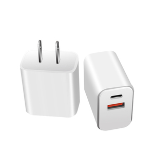 <span class=keywords><strong>Chargeur</strong></span> mural double port USB A + TYPE C Charge rapide Adaptateur secteur Type C <span class=keywords><strong>Chargeur</strong></span> mural multi-téléphone Cube - Product Image 4
