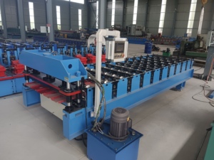 Tôle de toiture monocouche tôle d'acier ondulée à revêtement coloré faisant la machine profileuse pour toit et mur métalliques - Product Image 6