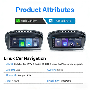 Schermo Touch Multimediale per Auto con Sistema Linux per BMW E60 E61 E62 E63 E90 E91 E92 E93, Sistema Android Auto e Carplay Wireless - Product Image 4