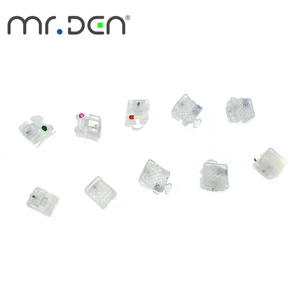 Soporte Invisible de cerámica, soporte de orto Dental, Mini Base de malla estándar Dental, soportes de cerámica, <span class=keywords><strong>ortodoncia</strong></span> Dental - Product Image 4