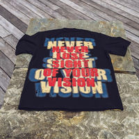 T-shirt graphique personnalisé pour hommes, coton, streetwear, Y2K, vintage, vêtements de mode surdimensionnés, fabricant en gros OEM