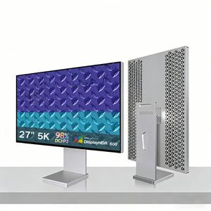 TCOIOR Monitor Aloi aluminium, resolusi 5k 27 inci 5k dengan VESA untuk Mac Studio Display profesional pengeditan Video warna - Product Image 1