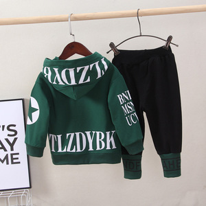 Tenues de sport d'automne et de ski pour enfants garçons à bas prix – Ensembles d'entraînement pour enfants - Product Image 3