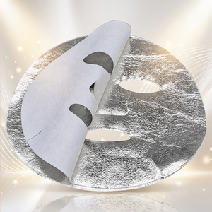 Koreanische Silberfolie Hydrogel Gesichtsmaske Kollagen Parabenfrei Vitamin C AHA Feuchtigkeitsspender Anti-Aging Glycerin Hyaluronsäure - Product Image 2