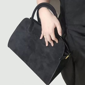 Tote <b>Bag</b> for Women 2025 New Fall Winter Collection Luxury Suede Large Capacity Retro <b>Work</b> Tote Handbag Trendy Style - Product Image 4