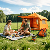 Tente gonflable de montagne, résistante au vent fort, imperméable, tente pneumatique pour aventures en haute altitude