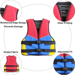 Giubbotto di Salvataggio per Adulti in Neoprene per Sport Acquatici, Kayak, Moto d'Acqua e Pesca - Protezione Antisommergimento - Product Image 2
