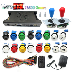 Pandara Saga DX <span class=keywords><strong>Box</strong></span> 20008 American LED pulsante <span class=keywords><strong>Arcade</strong></span> gioco Bar Kit per giochi e macchina per spintore Joystick 5pin inclusa - Product Image 5
