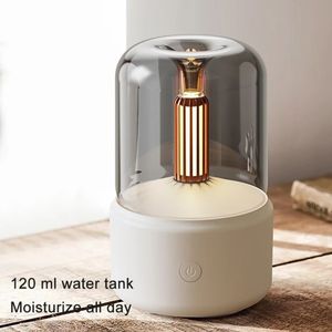 Diffusore <span class=keywords><strong>di</strong></span> Oli Essenziali con Luce Notturna LED Intelligente e Umidificatore 2-in-1, Lampada Aromatica con Luce Calda Soffusa per Hotel e Camera da Letto - Product Image 6