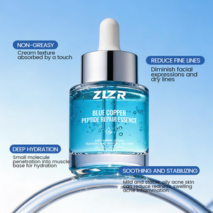 เซรั่มยกกระชับผิวหน้าลดเลือนริ้วรอย ผลิตภัณฑ์ดูแลผิวหน้า ช่วยให้ผิวขาวกระจ่างใส ด้วย GHK-Cu คอปเปอร์ เปปไทด์ และไฮยาลูรอนิค แอซิด - Product Image 2