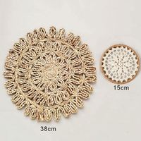 Accueil Decor Boho Arc Ciel Directe Tissage Naturel Asie De Piece Rustique