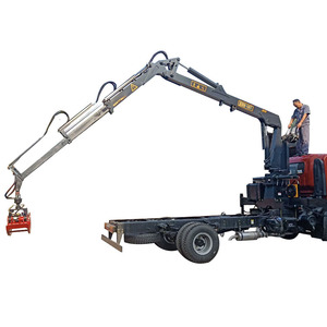 Machine forestière, petit grappin de bûches, <span class=keywords><strong>remorque</strong></span> de bois de forêt avec <span class=keywords><strong>grue</strong></span> pour tracteur - Product Image 6