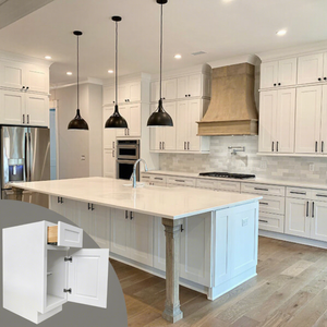 Modern Simplicity <b>Kitchen</b> <b>Cabinets</b> Ready to Assemble Shaker Wooden Factory Direct Sales - Product Image 1