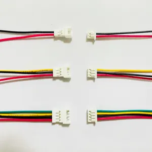 免费样品Molex <span class=keywords><strong>2</strong></span>/3/4针电线连接器定制电缆OEM/ODM MOLEX公至母线束组件，用于锂电池 - Product Image 1