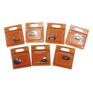 Emblema Cromado para Automóvil con Letras Inglesas - Product Image 1