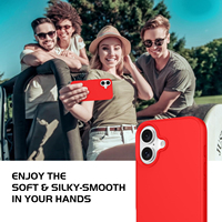 Funda de Silicona VAWI S002 para iPhone 17 Pro Max, Antideslizante y Resistente a Impactos, para Samsung S25 Ultra y Xiaomi 14