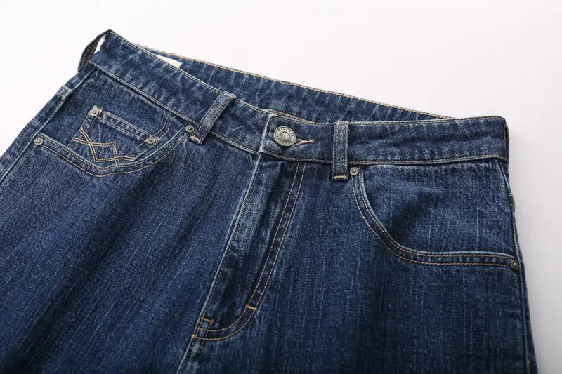 Bluedot personalizado Verdadeiro Religioso Hight Qualidade Branco Azul Corte Cera Jeans Homens