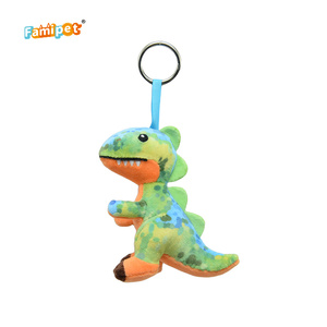 Famipet Fabricant Grossiste Personnalisé Nouveaux Animaux en Peluche Design Dinosaure Porte-clés Pendentif Breloque de Sac Jouet en Peluche - Product Image 4